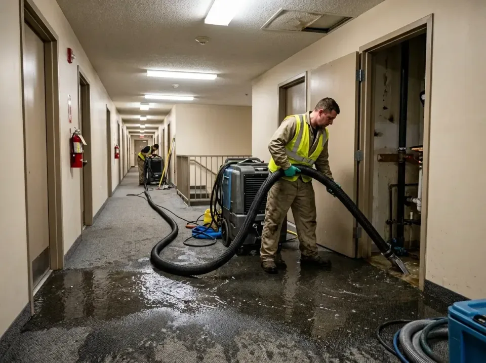 multi-unit-apartment-hallway-f-005 — frequently asked questions, Emergency Burst Pipe Water Extraction & Removal in Dilley,…